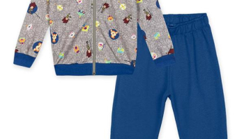 Lilica Ripilica – Conjunto Longo com Capuz Moletom Infantil Unissex