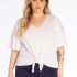 Lisamour – Calça em Plano Sarja Viscolinho Bege