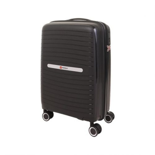 Mala Travelux Glarus Pequena 10 kg – Polipropileno Preta