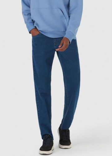 Malwee – Calça Slim Jeans com Elastano Masculina Azul