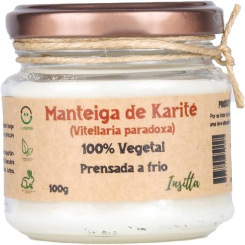 Manteiga de Karité 100% Pura e Natural 100g