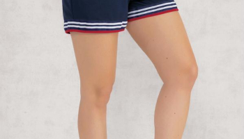 Moda Pop – Short Azul com Bolsos