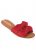 Moleca – Chinelo Moleca Vermelho em Camurça