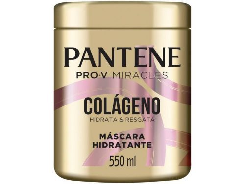 Máscara de Hidratação Pantene Pro-V Miracles – Colágeno Hidrata e Resgata 550ml