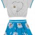 Lilica Ripilica – Biquíni com Fecho Infantil Azul