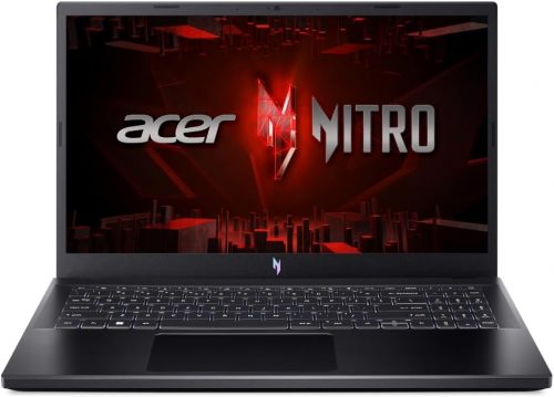 Notebook Acer Nitro V15 ANV15-51-58AZ 13ª Geração Intel Core i5-13420H, 8GB RAM, 512GB SSD, NVIDIA RTX 3050, 15.6″ FHD LED IPS 144Hz, Windows 11, Preto, Retroiluminado