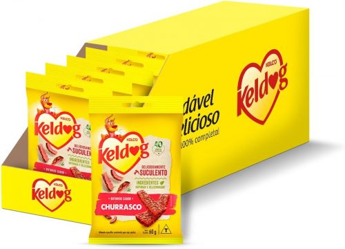 Pack de Bifinho Keldog Churrasco 60g – 20 unidades