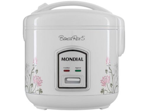 Panela de Arroz Elétrica Mondial Bianca Rice – NPE-05-5X 5 Xícaras 400W