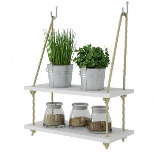 Prateleira Decorativa BPL 24 Linha Nature – BRV Móveis – Branco