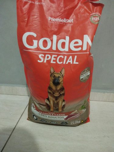 Premier Pet Golden Special – Ração para Cães Adultos, Sabor Frango e Carne, 15kg