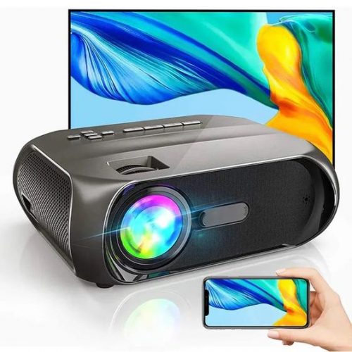 Projetor Portátil Cinema Retroprojetor Full HD Wifi HDMI USB – Tudo na Mão