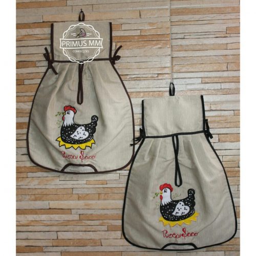 Puxa sacos P/Cozinha /Porta Sacolas Decorativa