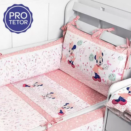 Protetor de berço disney especial