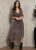 Quintess – Vestido Animal Print com Amarração no Decote