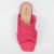 Rasteira Shoestock Bico Quadrado Tirinhas – Pink