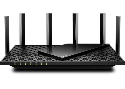 Roteador TP-Link Archer AX72, AX5400, WiFi 6, 5378Mbps, Dual Band, 6 Antenas – Archer AX72