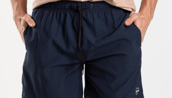 Rovitex – Bermuda Lisa de Microfibra Long Bong Azul