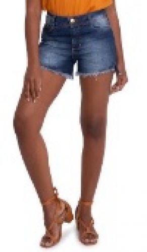 SHORT JEANS ESTONADO AZUL