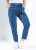 Sawary Jeans – Calça Azul Mom Jeans com Faixa Grátis Sawary