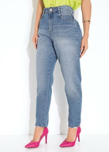 Sawary Jeans – Calça Jeans Mom Jeans Sawary