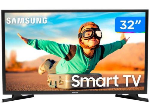 Smart TV HD LED 32” Samsung 32T4300A – Wi-Fi HDR 2 HDMI 1 USB