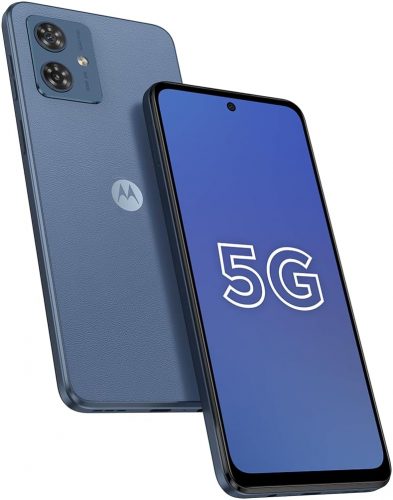 Smartphone Moto G54 5G 256GB 8GB RAM Azul – Vegan Leather