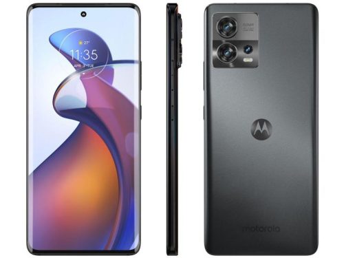 Smartphone Motorola Edge 30 Fusion 256GB Preto 5G 8GB RAM 6,6” Câm. Tripla + Selfie 32MP