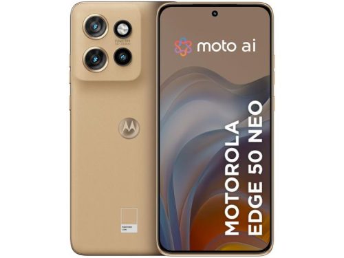 Smartphone Motorola Edge 50 Neo 256GB Latte (Marrom) 5G 16GB RAM 6,4″ Câm. Tripla + Selfie 32MP