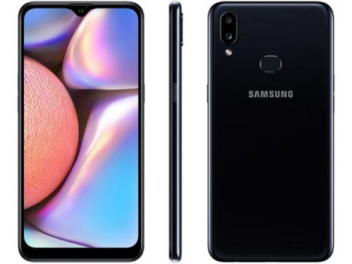Smartphone Samsung Galaxy A10s 32GB Preto – 4G 2GB RAM 6,2” Câm. Dupla + Selfie 8MP