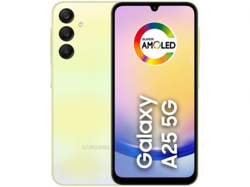 Smartphone Samsung Galaxy A25 6,5″ 256GB Verde Claro 5G 8GB RAM Câm Tripla 50MP + Selfie 13MP Bateria 5000mAh Dual Chip