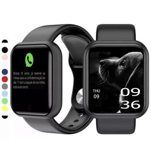 Smartwatch Relógio Digital D20 Original Masculino E Feminino – 01Smart