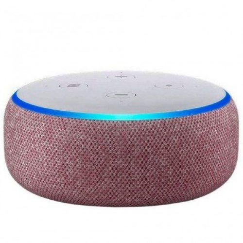 Caixa de Som Amazon Echo Dot com Alexa 3ª Geração Roxo