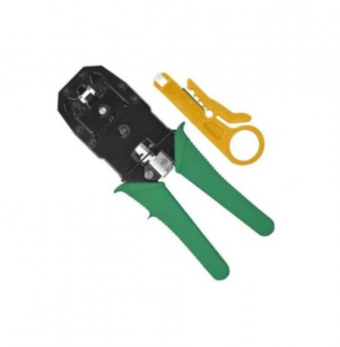 Alicate De Crimpagem Crimpar Corte Cabo De Rede Rj11 Rj45