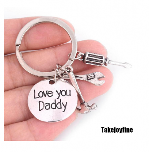Tkbr Chaveiro / Chaveiro Masculino Da Moda Love You Papai / Presente Do Dia Dos Pais