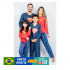 TENIS INFANTIL ALL STAR PERSONAGEM UNICORNIO ARCO-IRIS CANO BAIXO