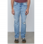 Calça Jeans Masculina Regular Em Algodão e Elastano – Azul claro