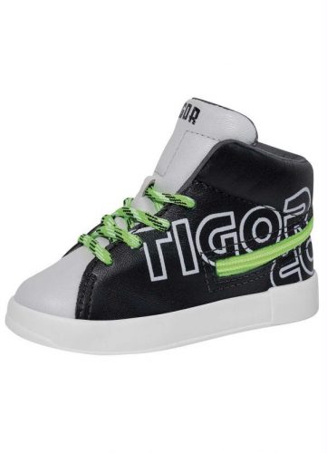 Tigor T Tigre – Tênis Cano Alto Antiderrapante Masculino Preto